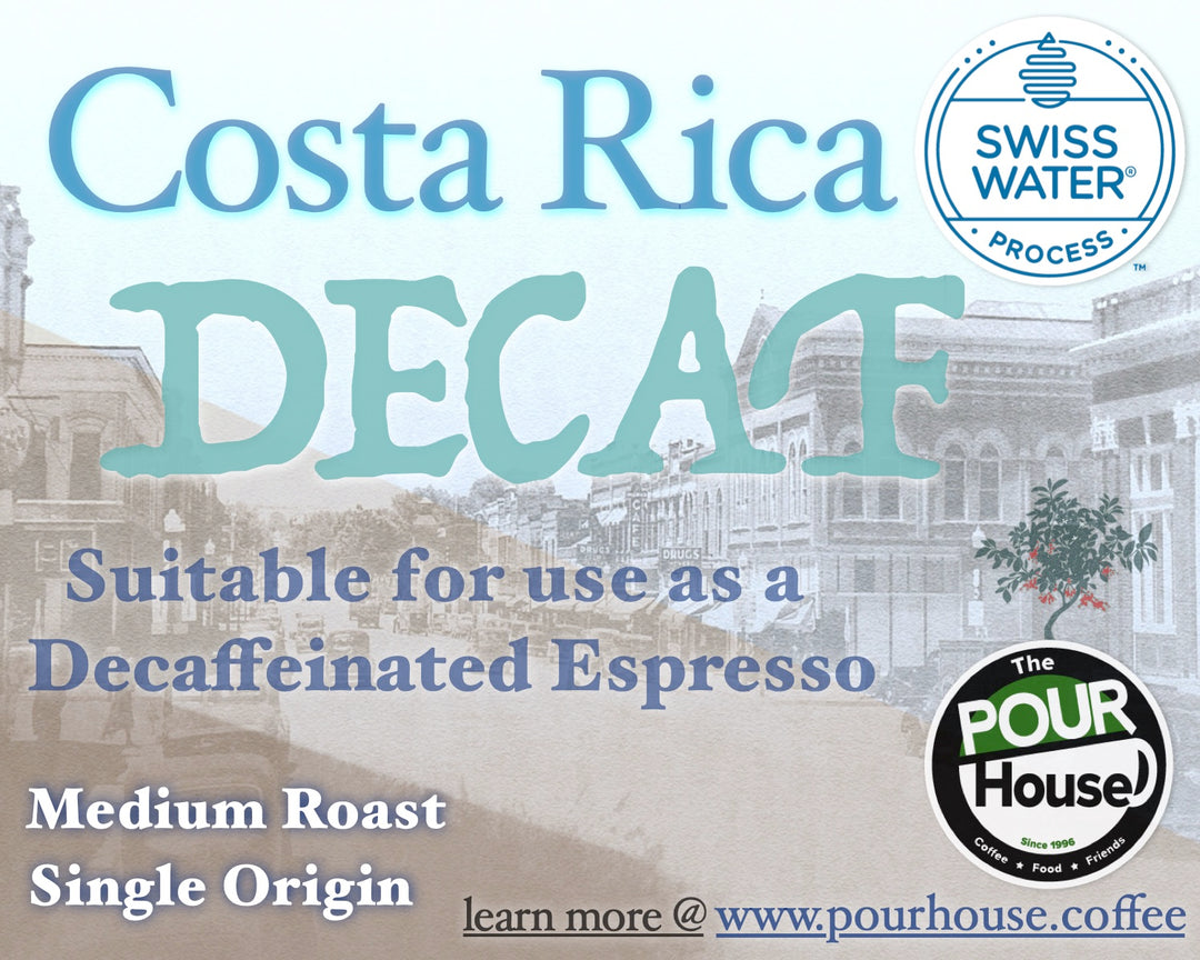 Costa Rica Decaf, Medium Roast, Swiss Water Processed