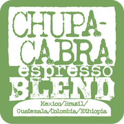Chupacabra Espresso Blend, Mexico/ Brazil/ Guatemala/ Colombia/ Ethiopia