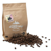 Florence Breakfast Blend, Medium-Dark Roast, Guatemala/ Brazil/ Colombia, Coffee Bag with Coffee Beans